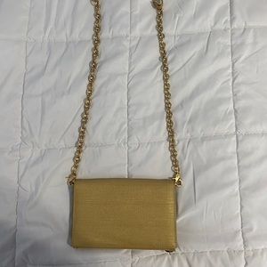 Dagne Dover original wallet clutch, gold